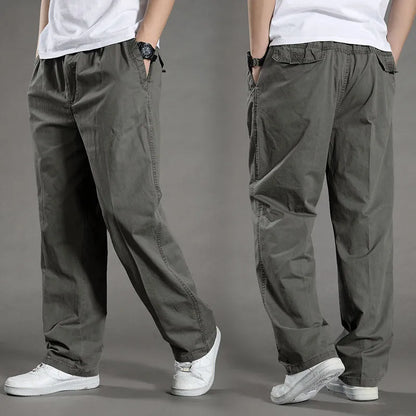 Men’s Cotton Cargo Jogger Pants