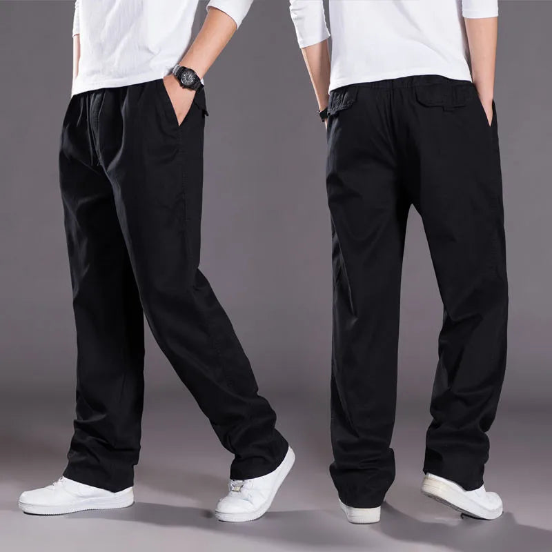 Men’s Cotton Cargo Jogger Pants