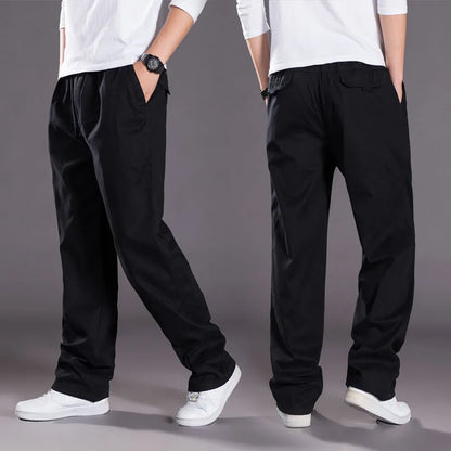 Men’s Cotton Cargo Jogger Pants