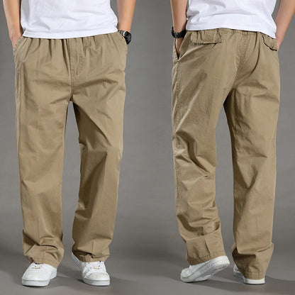 Men’s Cotton Cargo Jogger Pants