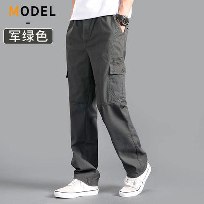 Men’s Cotton Cargo Jogger Pants