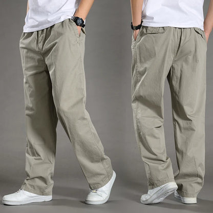 Men’s Cotton Cargo Jogger Pants