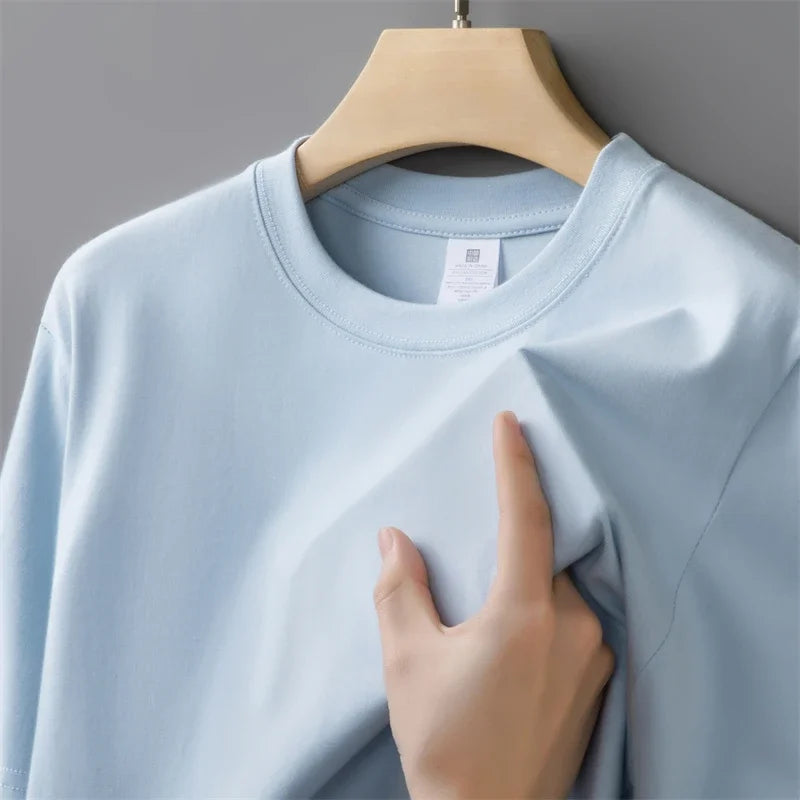 Oversized Heavy Cotton Casual T-Shirt
