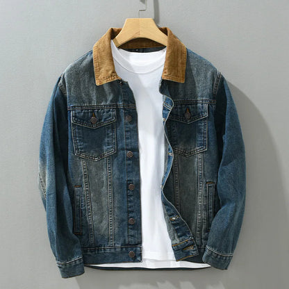 Vintage Patchwork Denim Jacket
