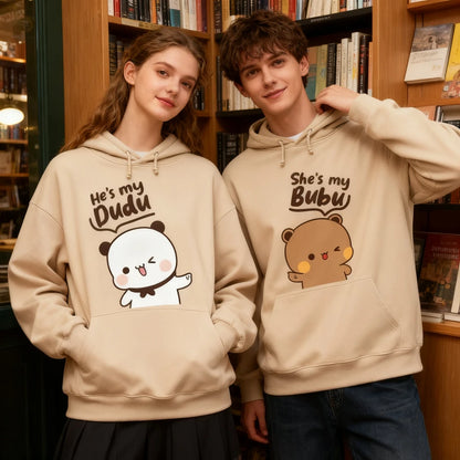 Bubu Dudu Bear Couple Hoodie