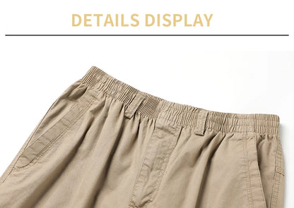 Men’s Cotton Cargo Jogger Pants