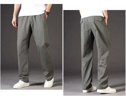 Men’s Cotton Cargo Jogger Pants