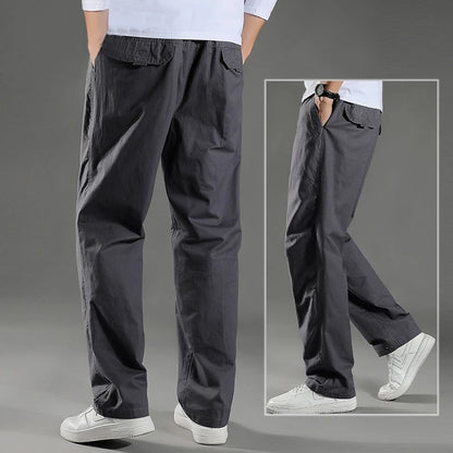 Men’s Cotton Cargo Jogger Pants