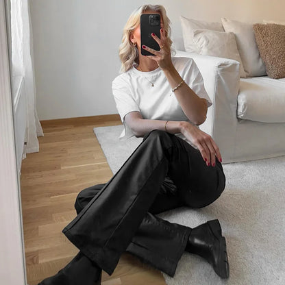 Women Cropped Streetwear T-Shirt