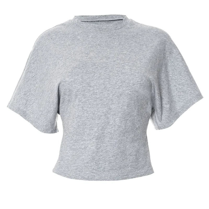 Women Cropped Streetwear T-Shirt