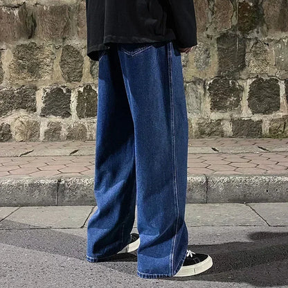 Korean Style Baggy Wide Leg Jeans