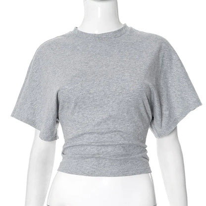 Women Cropped Streetwear T-Shirt