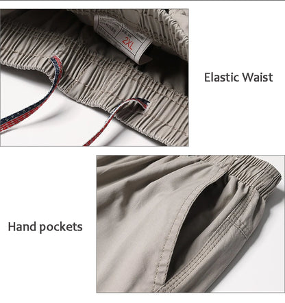 Men’s Cotton Cargo Jogger Pants